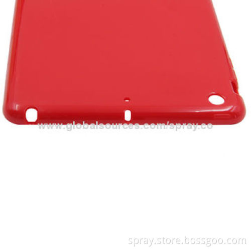 Clear Soft TPU Cases for iPad Mini, Various Colors Available